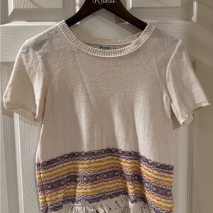 Madewell Cream Knit Sweater